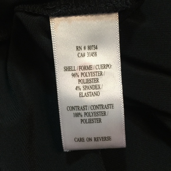 BCBG | little black bustier top - Picture 6 of 6